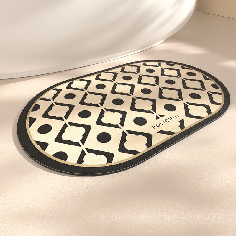 Shape Oval Bath Mat