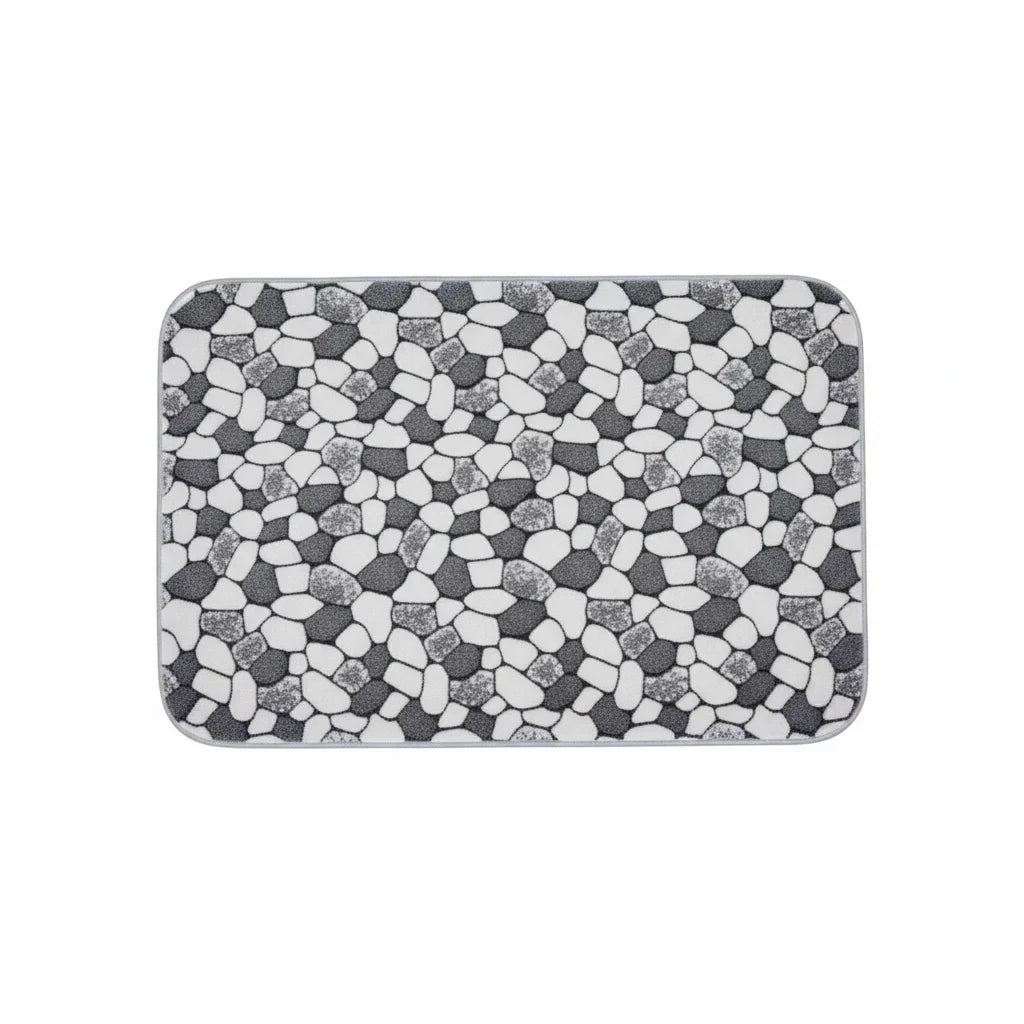 Pebble Gray Bath Mat