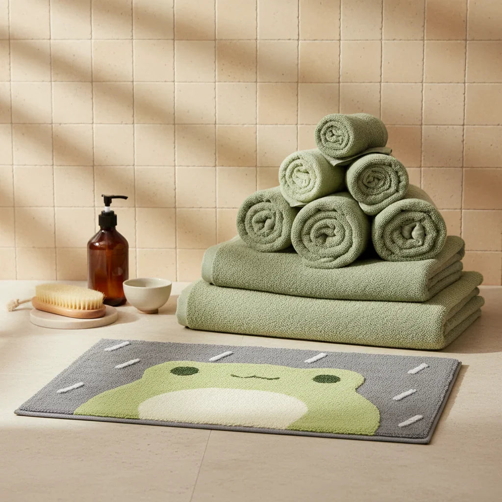 Frog Bath Mat