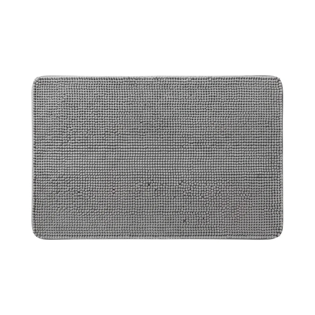 Gray Caterpillar Comfort Bath Mat