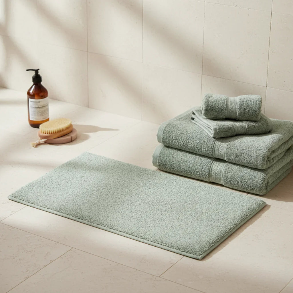 Gray Light Bath Mat
