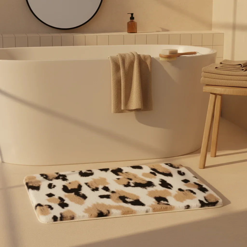 Leopard Bath Mat