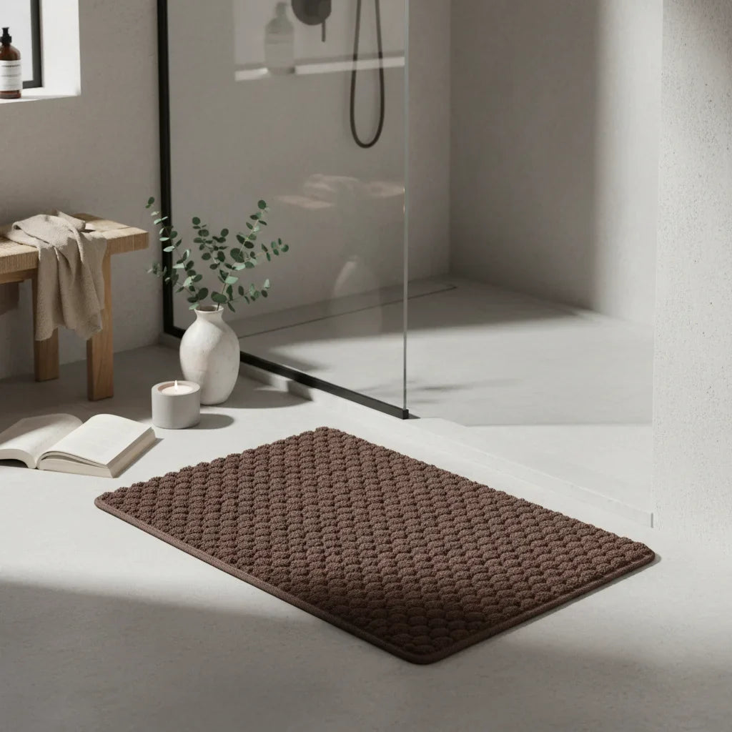 Brown Chocolate Bath Mat