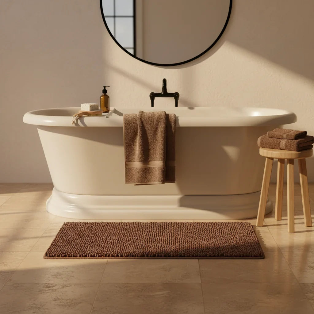 Brown Dark Bath Mat