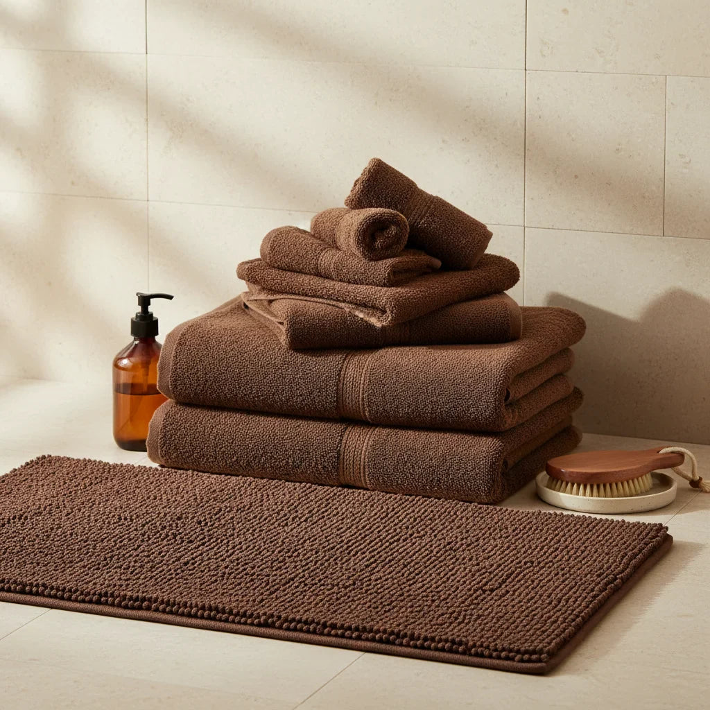 Brown Dark Bath Mat