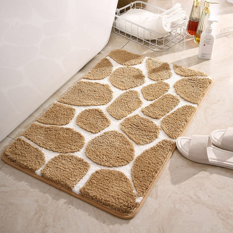 Tapis de Bain Mémoire de Forme Galet