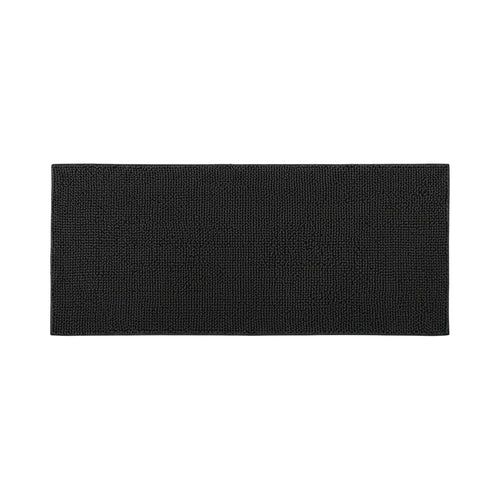 Black 120 Cm Bath Mat