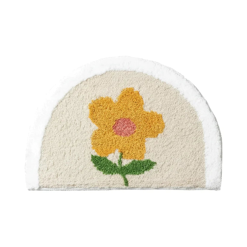 Tapis de Bain Petite Fleur Fleur Soleil