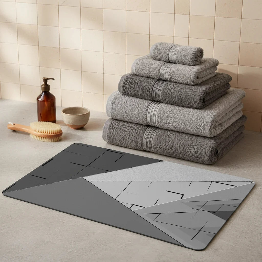 Industrial Style Bath Mat
