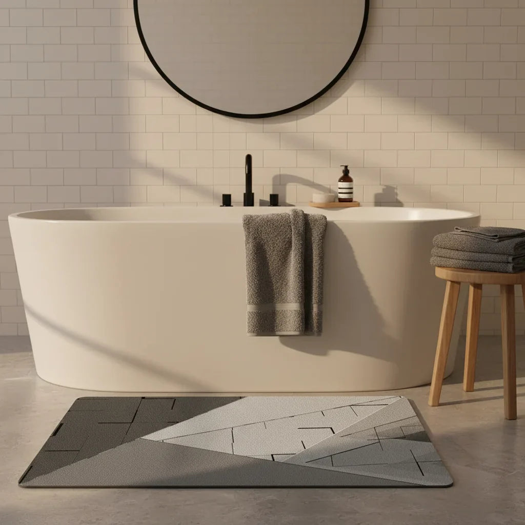 Industrial Style Bath Mat