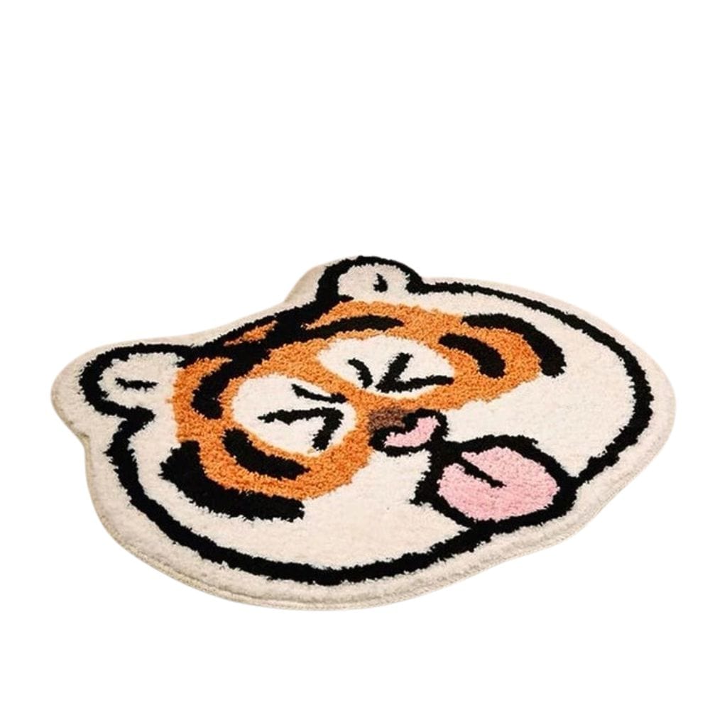 Tiger Bath Mat - bathroom setting