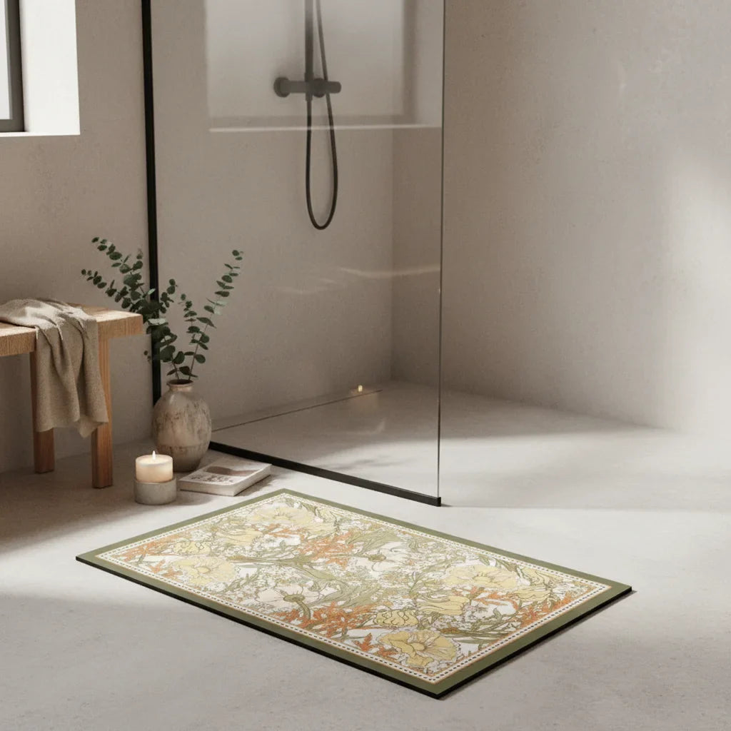 Ultra Absorbent Diatomite Bath Mat
