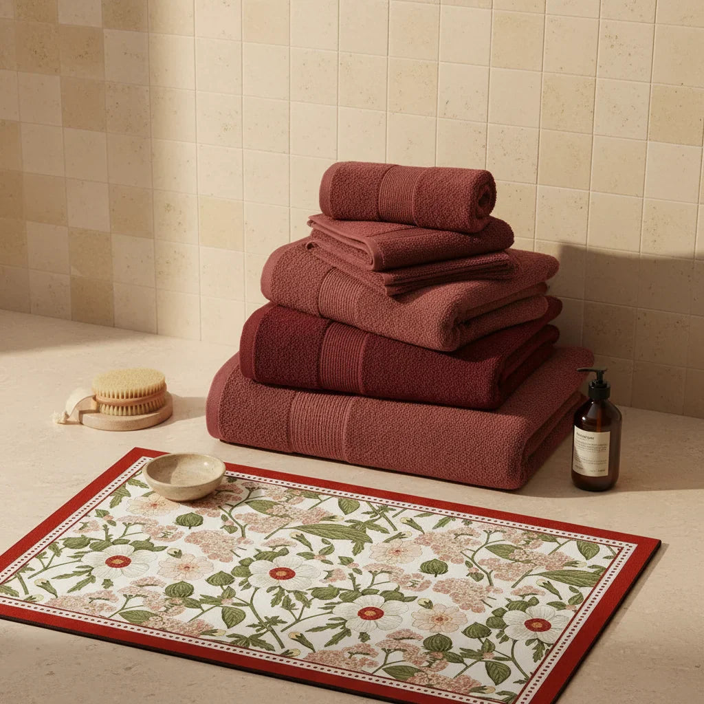 Ultra Absorbent Diatomite Bath Mat