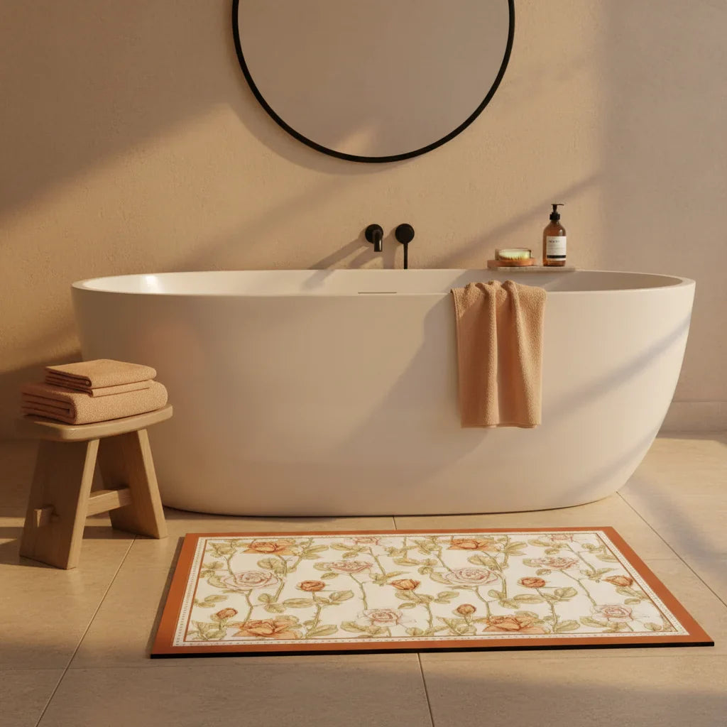 Ultra Absorbent Diatomite Bath Mat