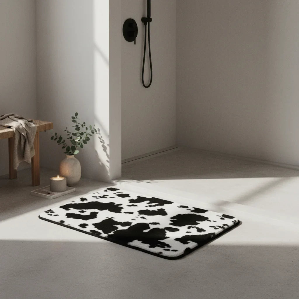 Cow Bath Mat