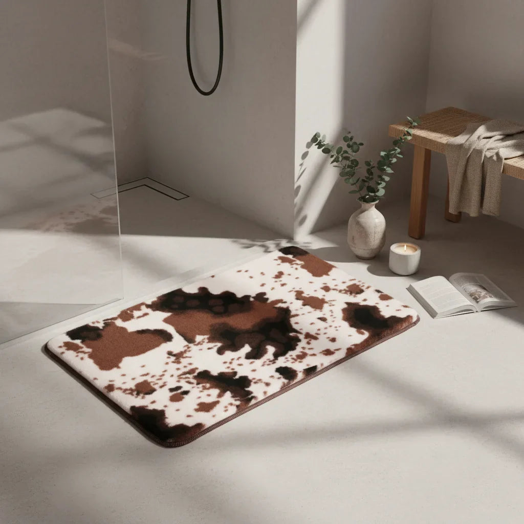 Cow Bath Mat