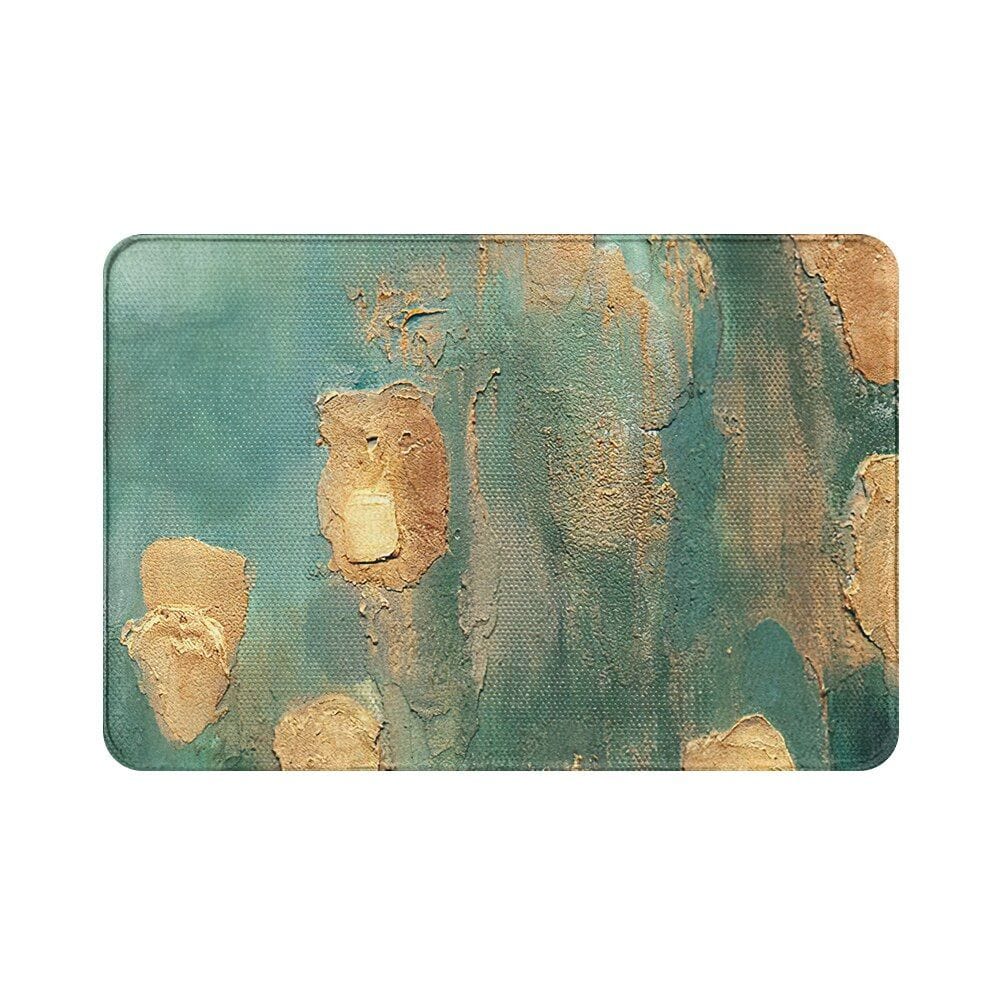 Green Water Bath Mat