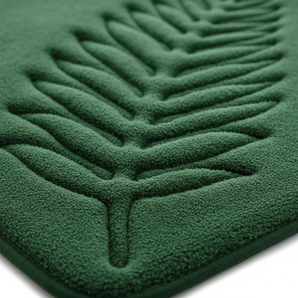 Green Emerald Bath Mat