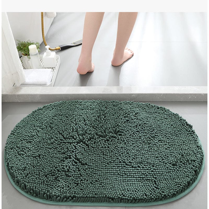 Tapis de Bain Vert Foncé