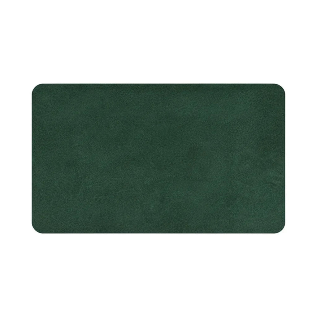 Green Wood Bath Mat