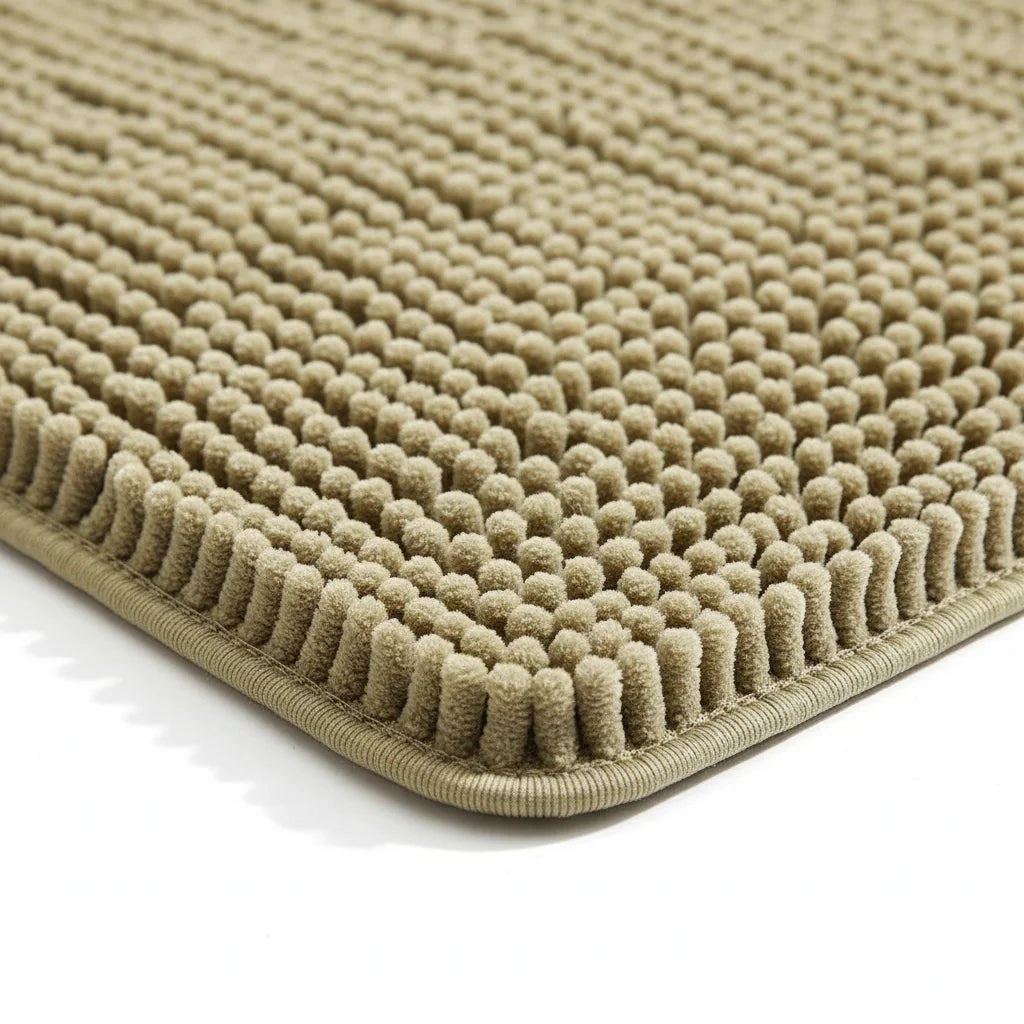 Green Kaki Bath Mat