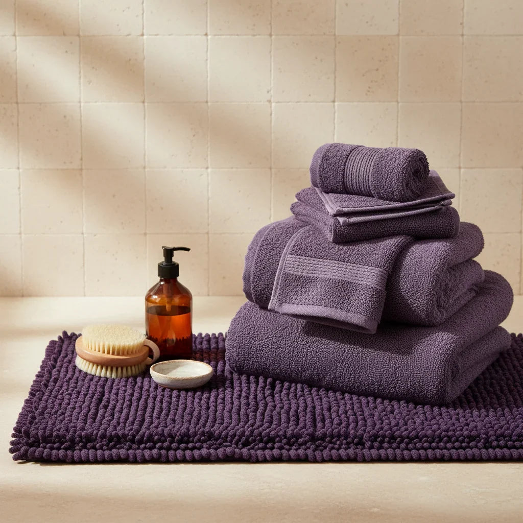 Purple Bath Mat - color variations