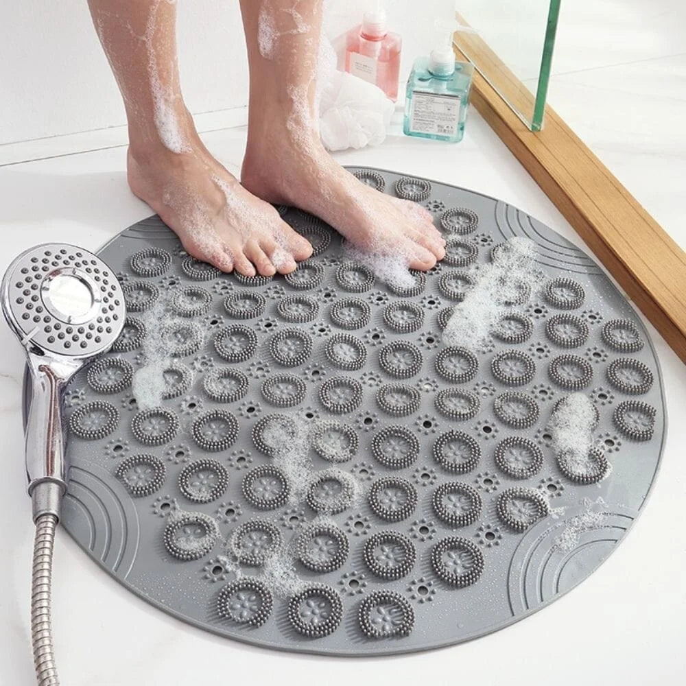 Round Shower Mat - lifestyle photo