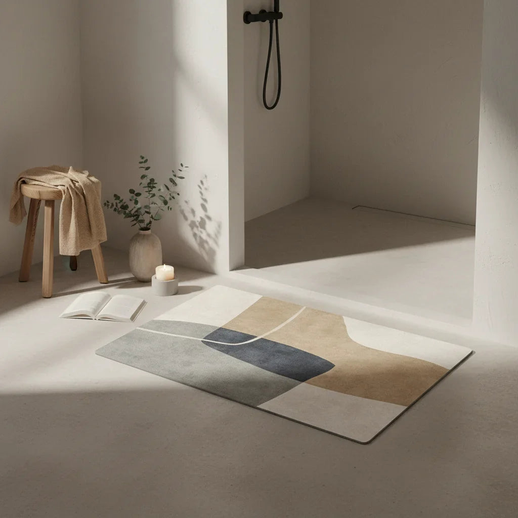 Natural Diatomite Bathroom Rug