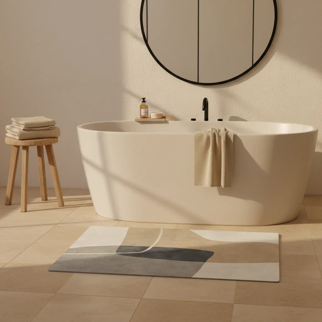 Natural Diatomite Bathroom Rug