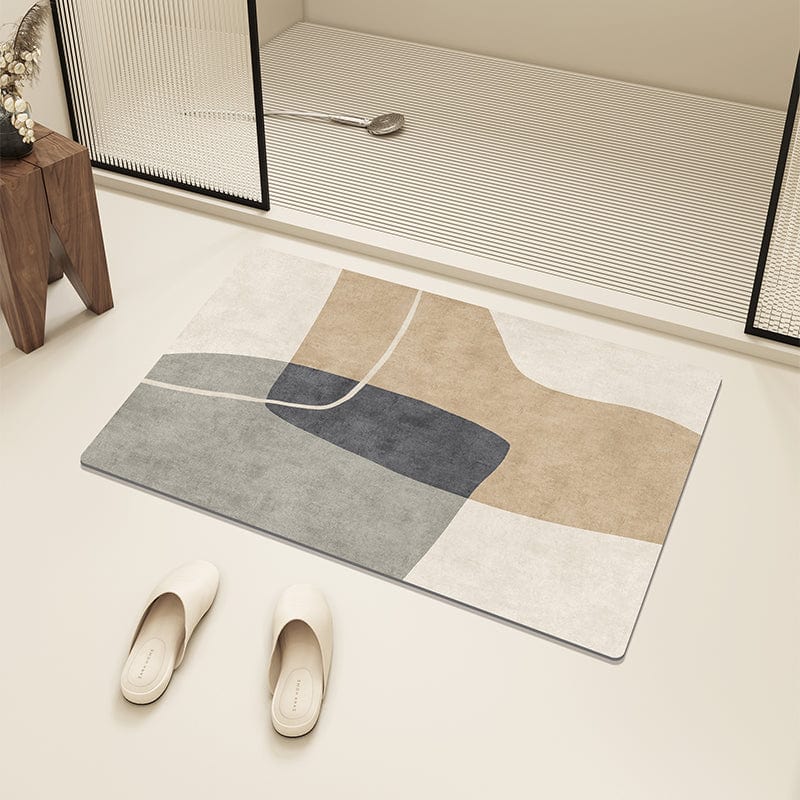Tapis de Salle de Bain en Diatomite Naturelle