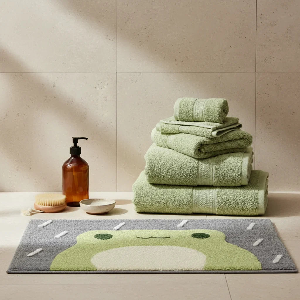 Frog Bathroom Rug