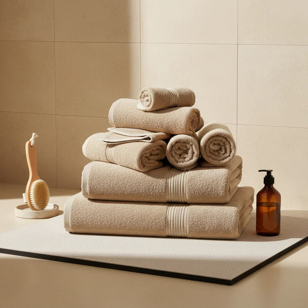 Gray Light Bathroom Rug
