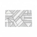 Gray Original Bathroom Rug