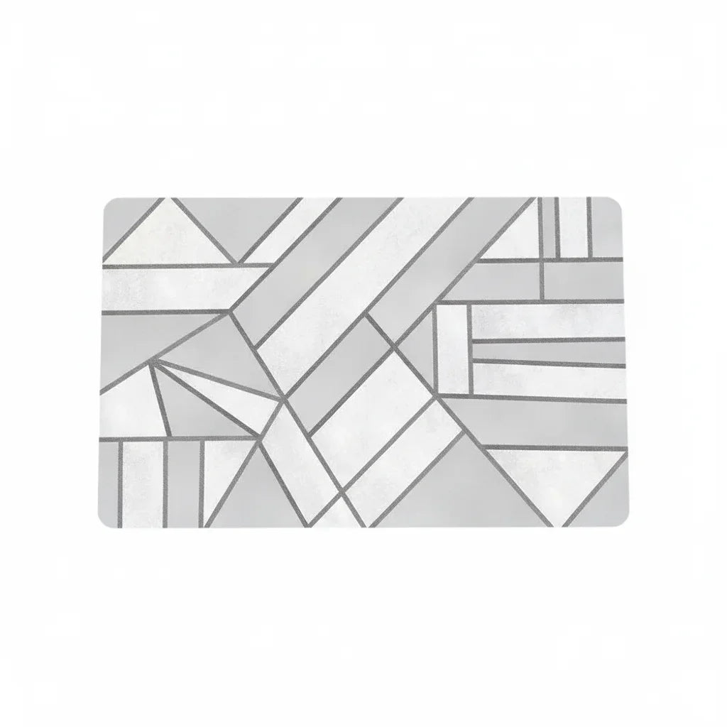 Gray Original Bathroom Rug