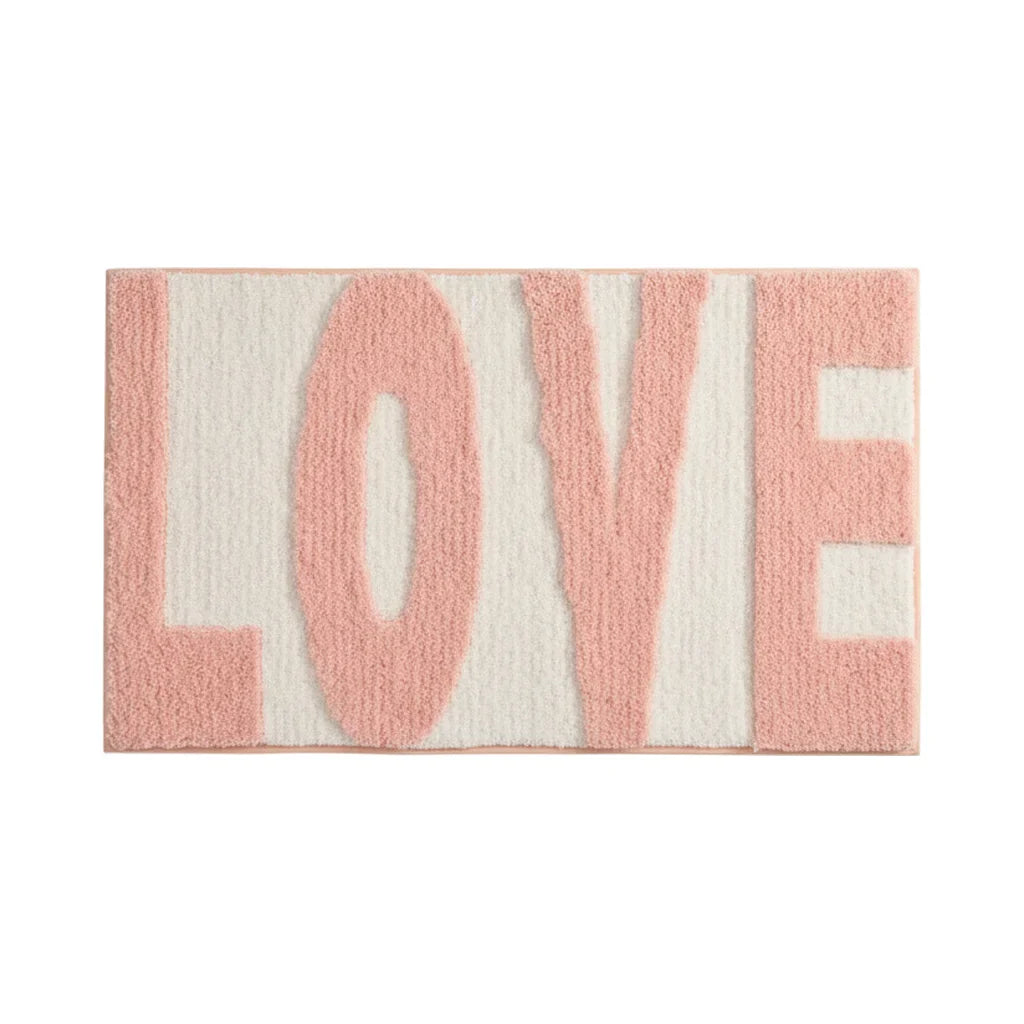 Love Bathroom Rug