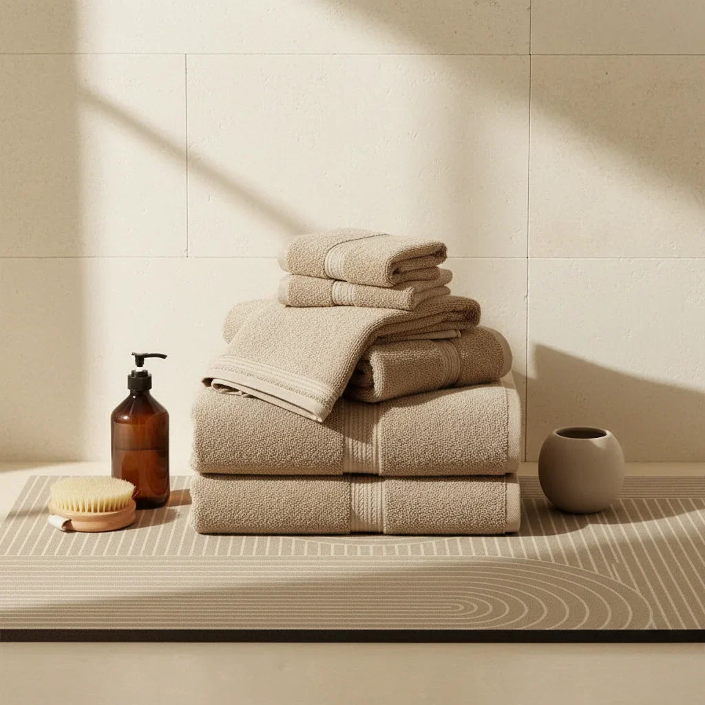 Brown Bathroom Rug