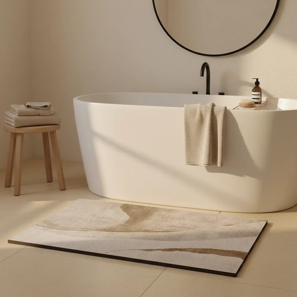 Modern Bathroom Rug