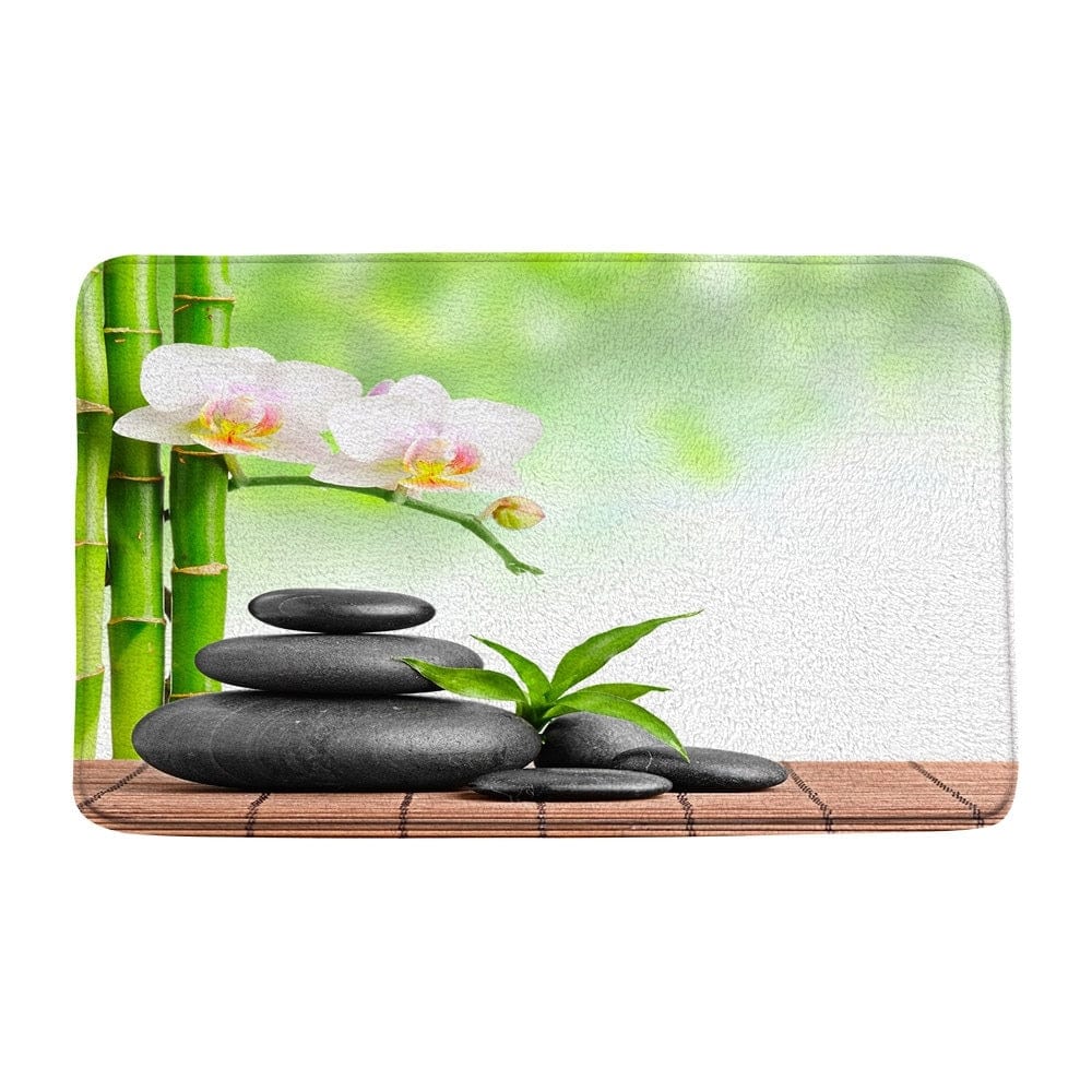 Tapis de Salle de Bain Zen