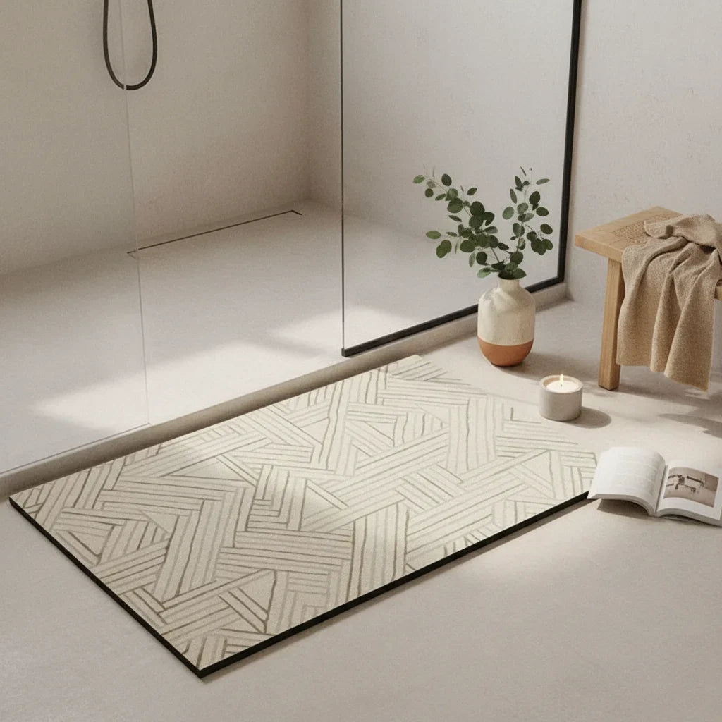 Diatomaceous Large Bath Mat