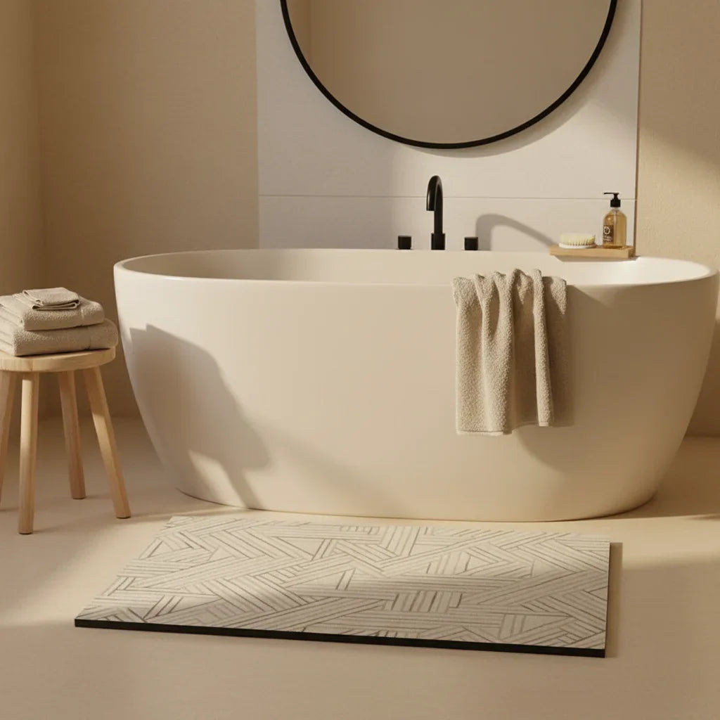 Diatomaceous Large Bath Mat