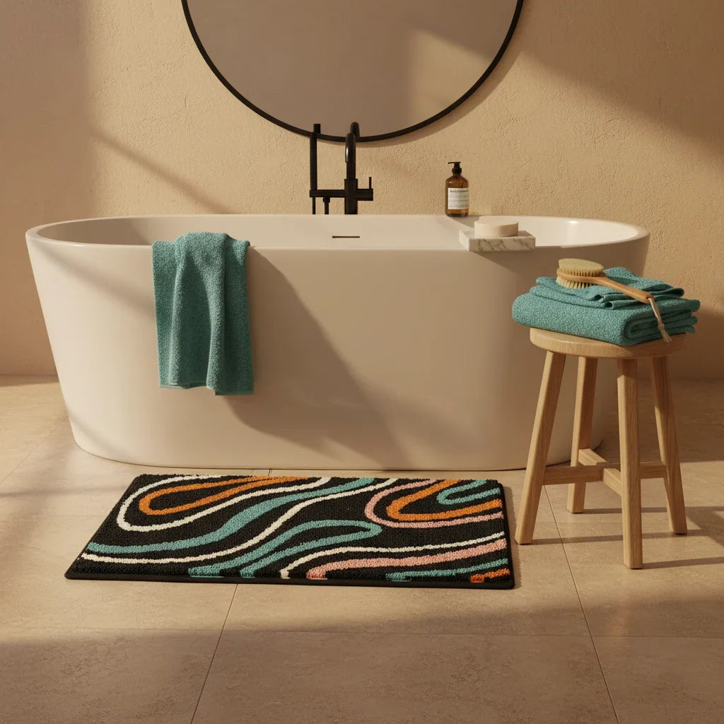 Non-Slip Original Bathroom Rug