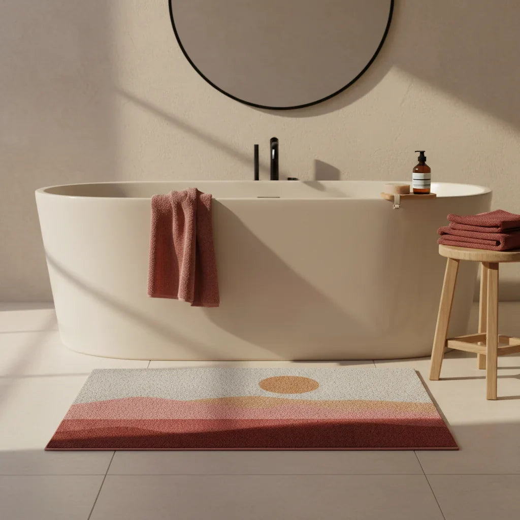 Art Deco Bathroom Rug
