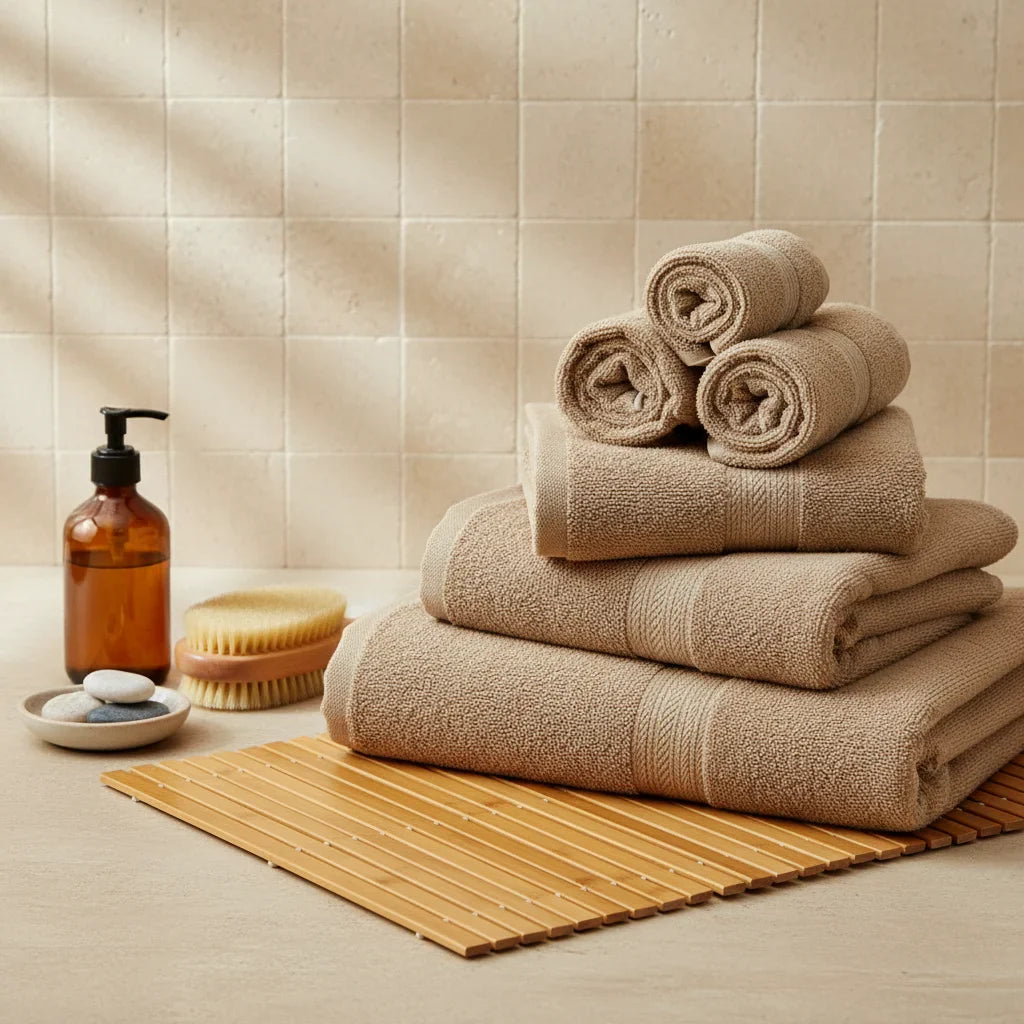Bamboo Bathroom Rug
