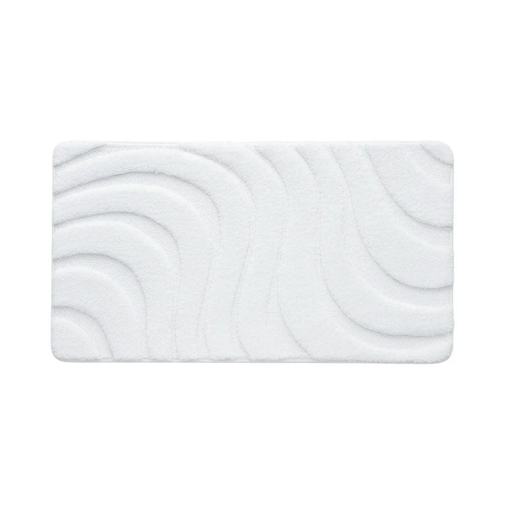 Tapis Salle de Bain Blanc