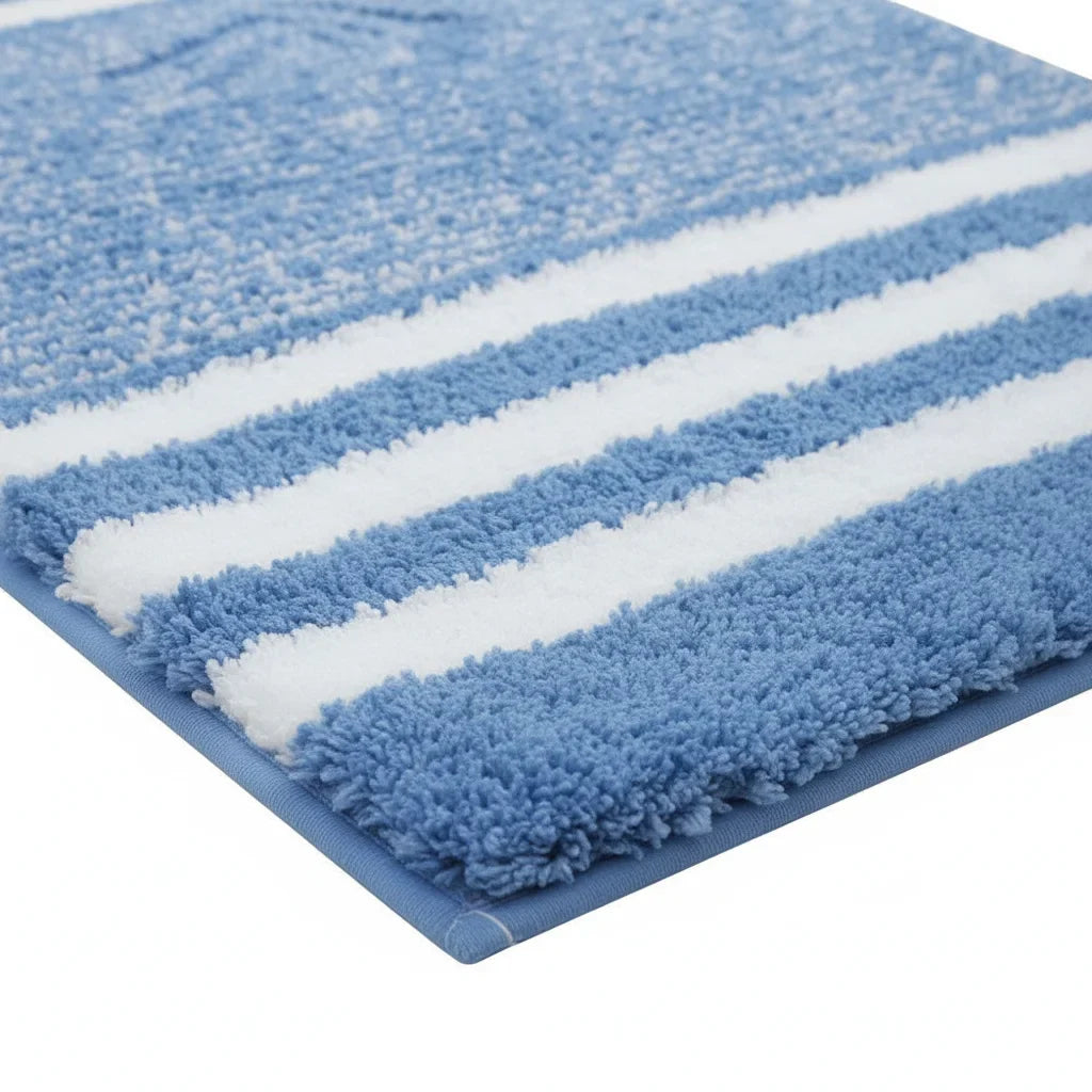 Blue Bathroom Rug