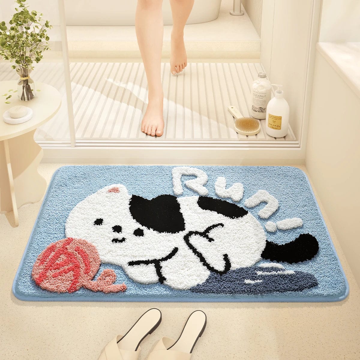 Cat Bathroom Rug