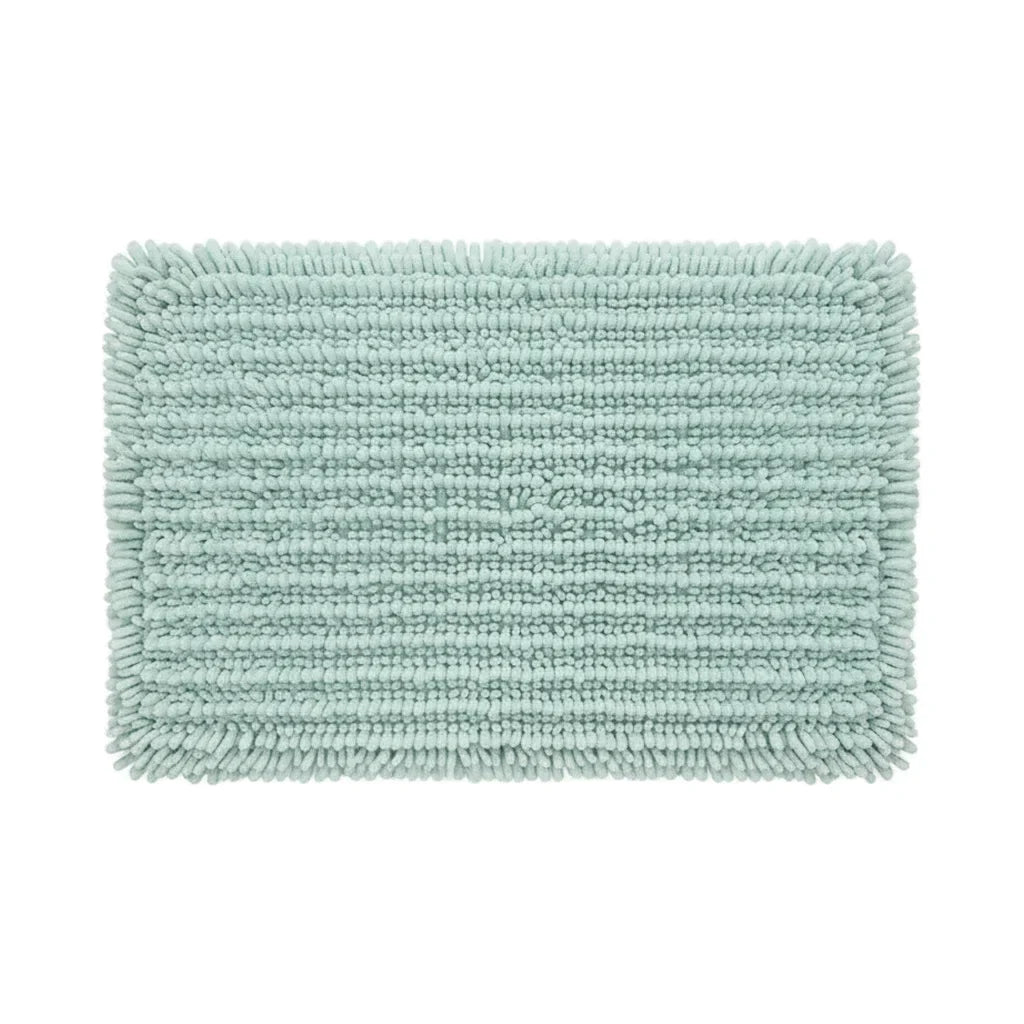 Caterpillar Blue Turquoise Large Size Bathroom Rug