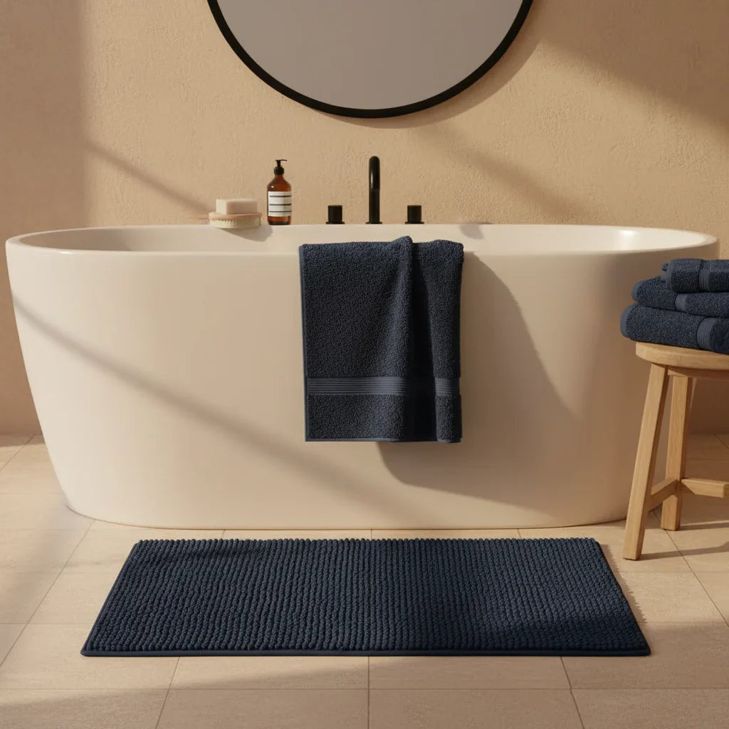 Soft Thin Bathroom Rug