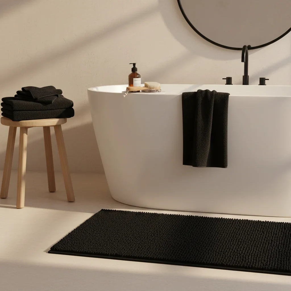 Soft Thin Bathroom Rug