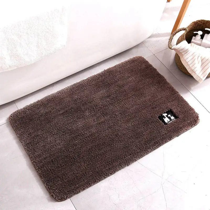 Brown Bathroom Rug